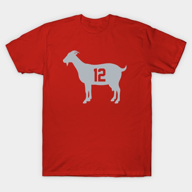 New England Patriots GOAT T-Shirt by N8I